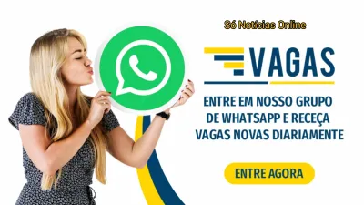 Vagas entre em nosso grupo de WhatsApp